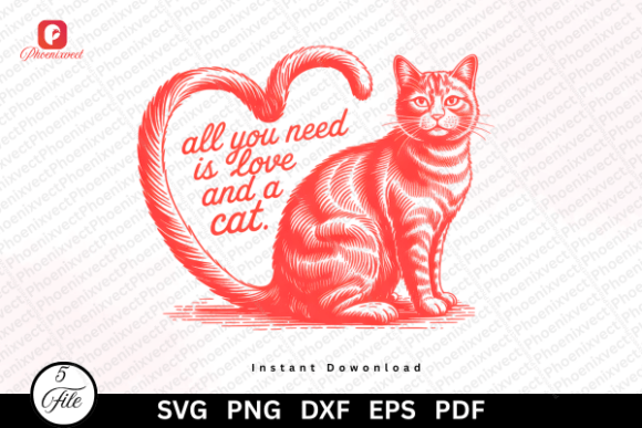 Cat Lover Quote Mom Sublimation SVG PNG Graphics