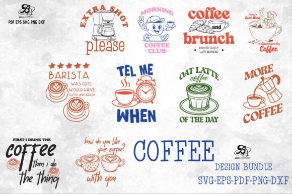 Coffee Lover Quote SVG Bundle