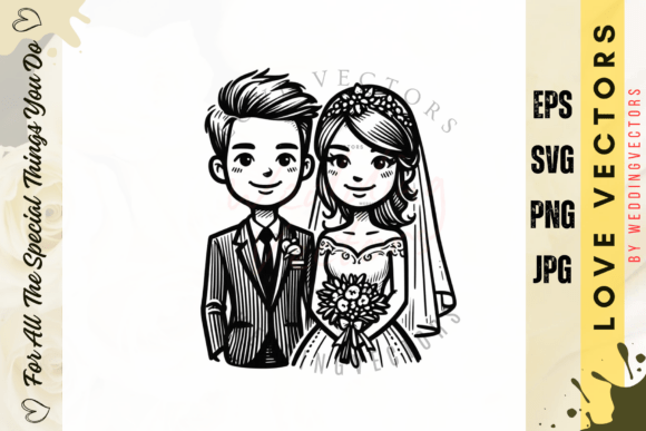 Couple Holding Hands Graphics for Digital Selling