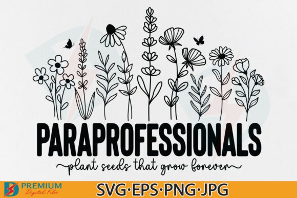 Floral Para SVG