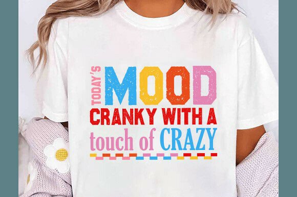 Graphic Asset for Bloggers: Funny Sarcastic Quote Today’s Mood Svg