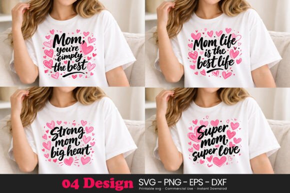 Mom Life Quote Mommy Love Graphics for Local Branding