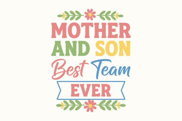Mother and Son Mother s Day Mama SVG PNG