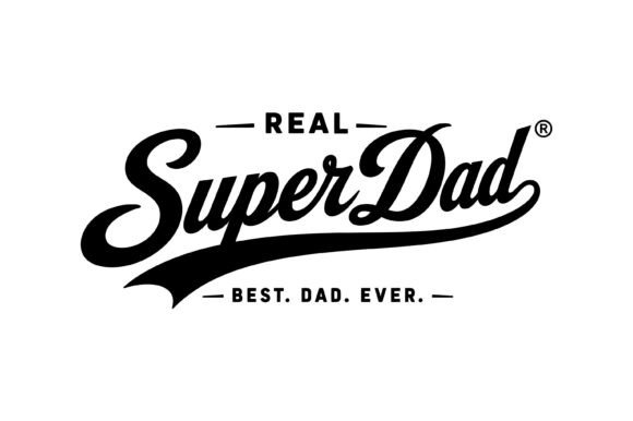 Real Super Dad SVG: Graphics for T-Shirt Designs