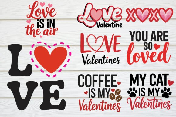 Valentine Graphics for Creative Projects